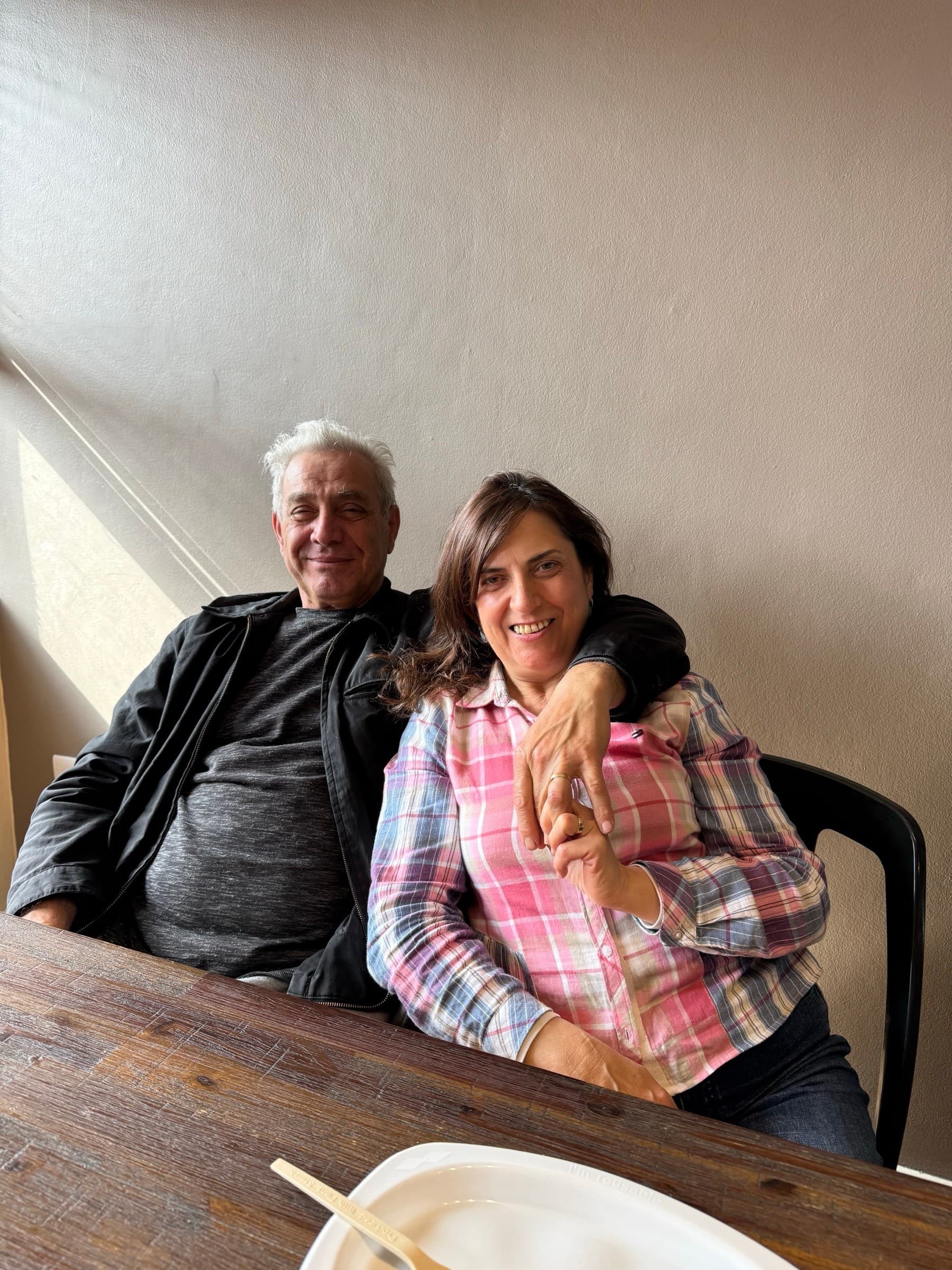A small moment at home together